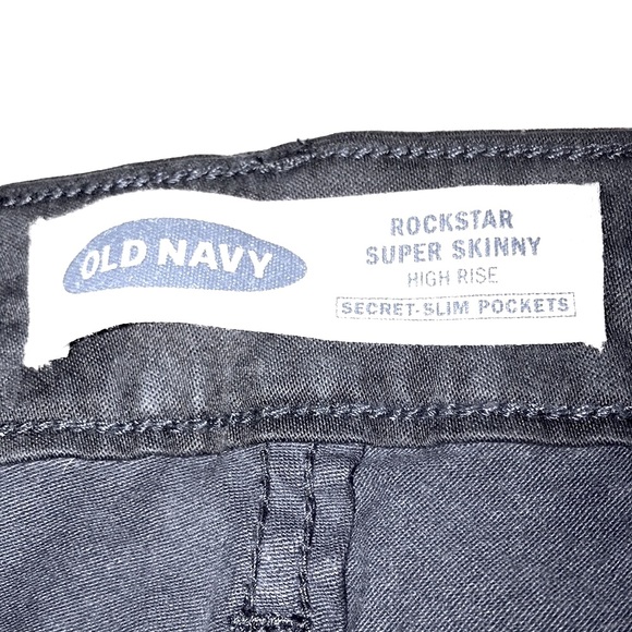 Women’s UPCYCLED HAND CRAFTED GRANNY SQUARES Sz 14 EUC OLD NAVY ROCKSTAR - Picture 4 of 16